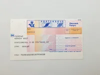 Samling originale rejsechecks