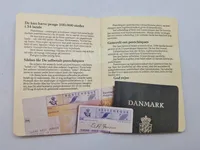 Samling originale rejsechecks