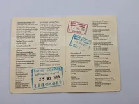 Samling originale rejsechecks