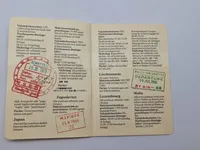 Samling originale rejsechecks