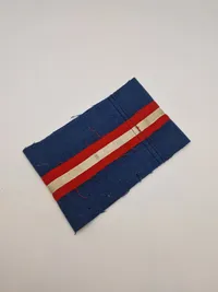 Originalt armbind fra den danske modstandsbevægelse
