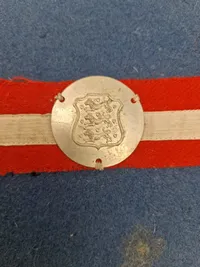 Originalt armbind fra den danske modstandsbevægelse