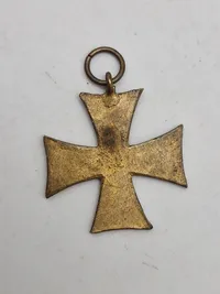 Sjælden originalt tysk veteran kors - Tondern/Tønder Danmark