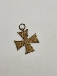 Sjælden originalt tysk veteran kors - Tondern/Tønder Danmark