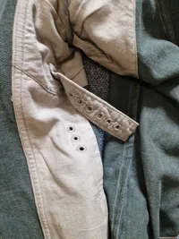 Original Wehrmacht Heer leichte M43 Drillich-Feldbluse für Mannschaften med rest af påsyet ørn