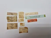 Sjældent lot fra modstandsmand bosiddende i Tønder - han har været ansat ved de danske statsbaner, og har derfor haft tysk Ausweis. Efter ww2 var han i den danske brigade i Tyskland