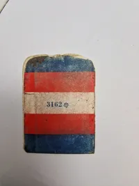 Sjældent lot fra modstandsmand bosiddende i Tønder - han har været ansat ved de danske statsbaner, og har derfor haft tysk Ausweis. Efter ww2 var han i den danske brigade i Tyskland