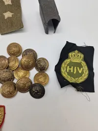 Lot diverse originale danske mærker mm.