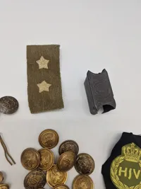 Lot diverse originale danske mærker mm.