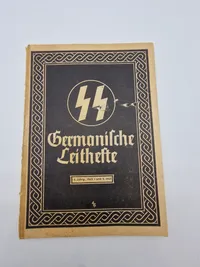 Originalt Waffen SS hæfte - ww2