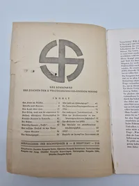 Originalt Waffen SS hæfte - ww2
