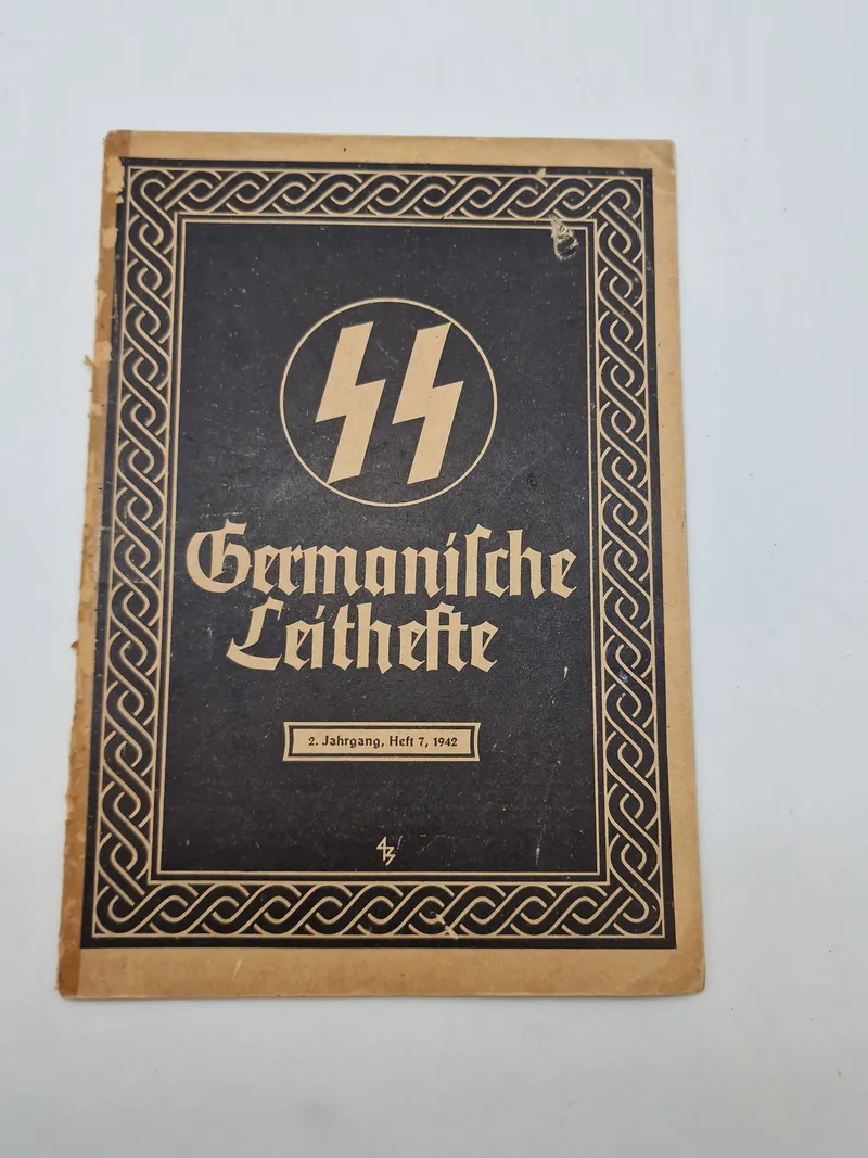 Originalt Waffen-SS hæfte - ww2