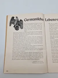 Originalt Waffen-SS hæfte - ww2