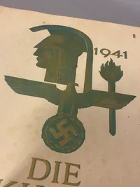 Original tysk kunstbog fra ww2, med massere af billeder