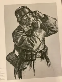 Original tysk kunstbog fra ww2, med massere af billeder