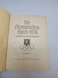 Originale tyske samlealbum fra olympiaden i 1936