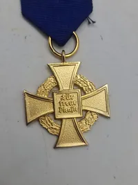 Medalje for 40 års tro tjeneste - Efterkrigs