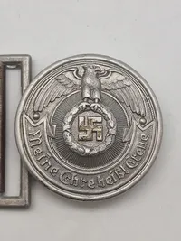 W-SS officers bæltespænde - Efterkrigs