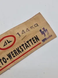 Tysk Ghetto armbind - Efterkrigs