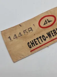 Tysk Ghetto armbind - Efterkrigs