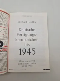 Deutsche Fertigungskennzeichen

bis 1945