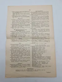 Samling originale kosterblade fra rigspolitiet 1943