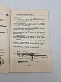 REGLEMENT

for

maskinpistol m/49