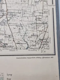 Ældre Hærkort over Egtved M23