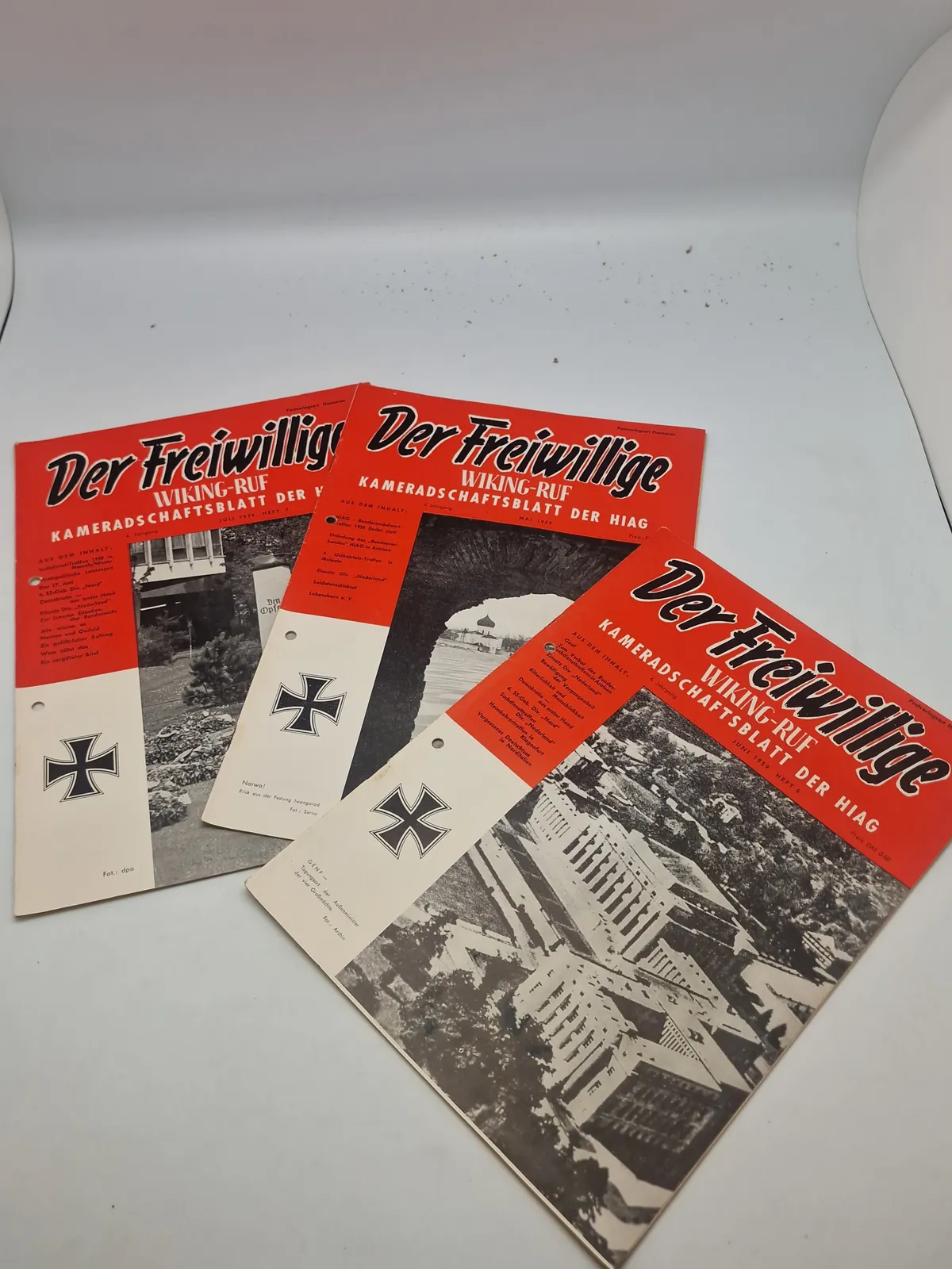 Samling SS veteranblade - Der Freiweillige