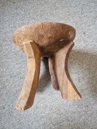Samling Afrika instrumenter mm.