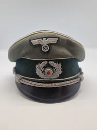 Original tysk Infanterie Schirmmütze Officer  - ww2