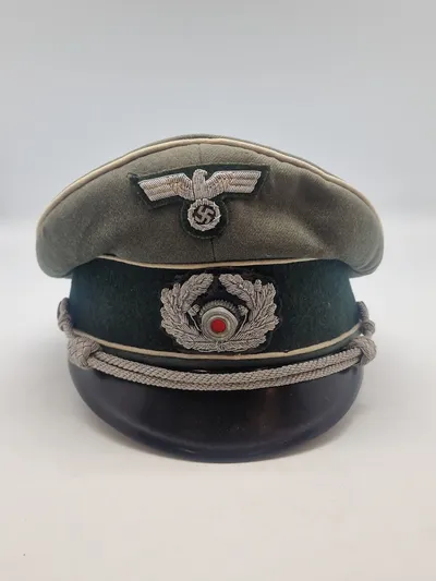 Original tysk Infanterie Schirmmütze Officer  - ww2