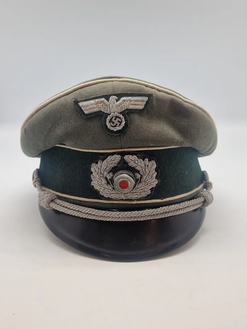 Original tysk Infanterie Schirmmütze Officer  - ww2