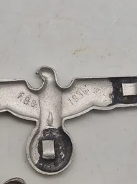 Originalt sæt Wehrmacht officers kasket sæt