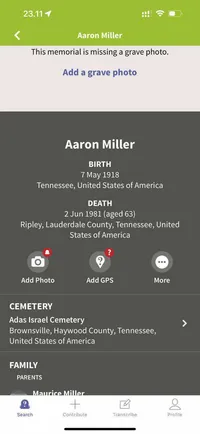 Originaal Jødisk US bede bog og Armlænke WW2 Tilhørt Aaron Miller 1918-1981