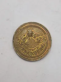 Orignal bl.a. medalje fra føringsstøtteelementet