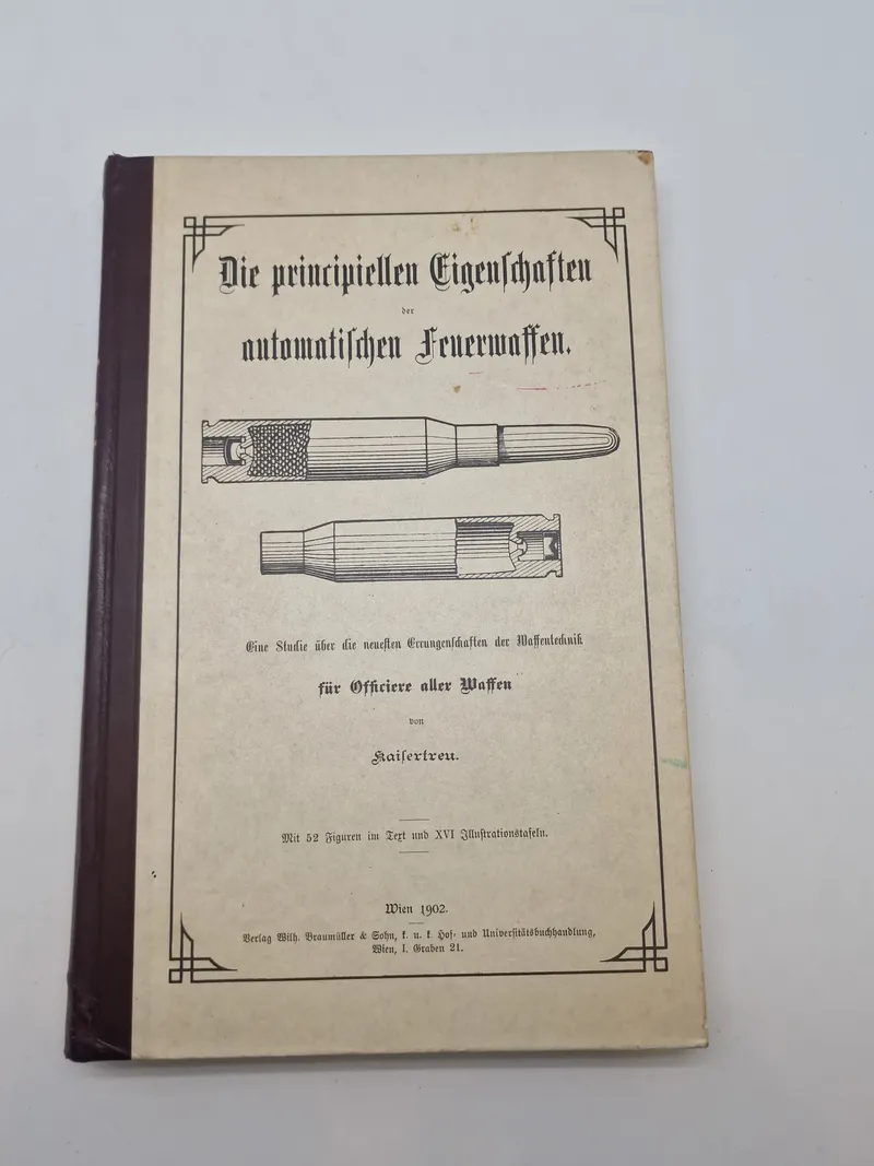 Die principiellen Eigenschaften ber automatischen Feuerwaffen.