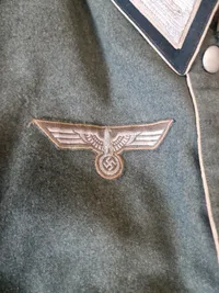 Original tysk Infanterie NCO waffenrock godt stemplet