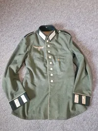 Original tysk Infanterie NCO waffenrock godt stemplet