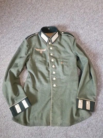 Original tysk Infanterie NCO waffenrock godt stemplet