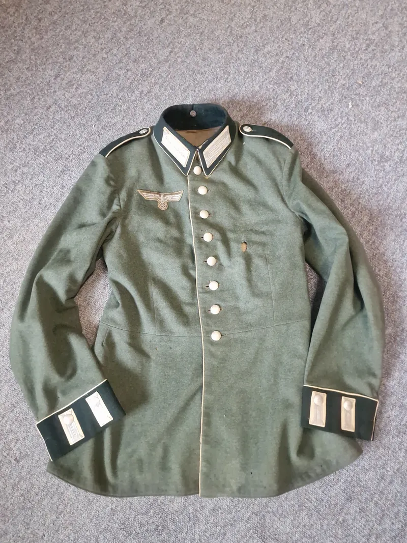 Original tysk Infanterie NCO waffenrock godt stemplet