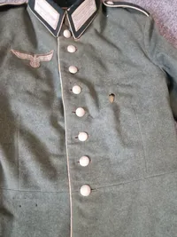 Original tysk Infanterie NCO waffenrock godt stemplet