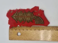 Originalt tysk kravespejl for general - ww2 (sjældent set til salg i dk)