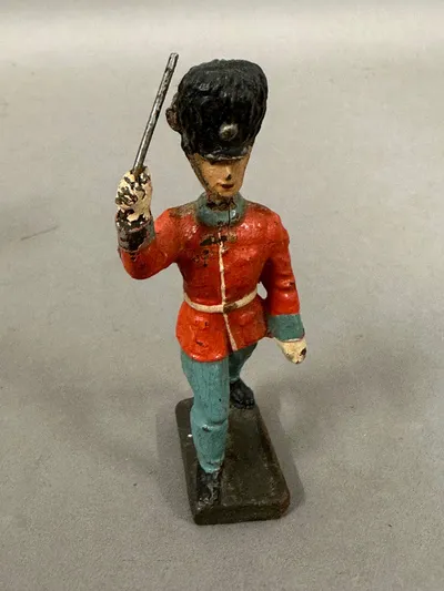 Original Lineol figur fra 30/40 erne, Dansk Garder