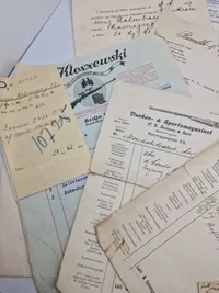 Samling vedrørende våbenforetning i 30 erne