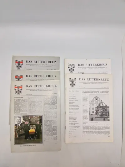 Samling tyske veteranblade - “Das Ritterkreuz”