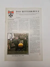 Samling tyske veteranblade - “Das Ritterkreuz”
