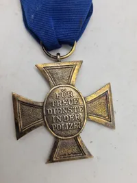 Tysk politi medalje - Efterkrigs