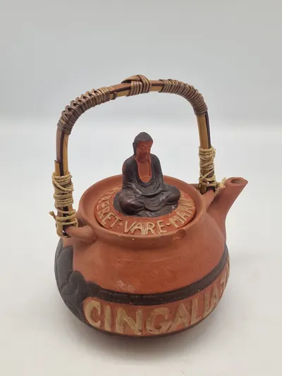 Original Cingalla reklame kande - lavet hos Herman A Kähler