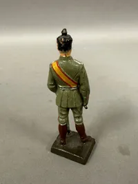 Original Lineol figur fra 30/40 erne, Hindenburg i topstand